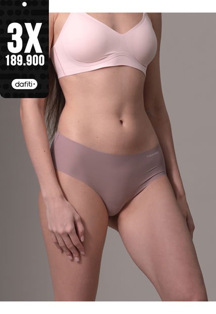 Pantie Tipo Hipster - Invisible En Microfibra Calvin Klein