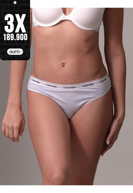 Pantie Tipo Brazilian  - Modern Logo Calvin Klein