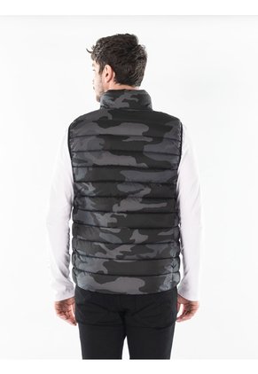 Chaleco Negro Con Cierre De Cremallera Para Hombre Calvin Klein