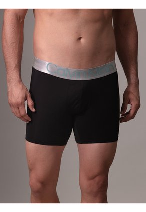 Pack De 3 Boxer Negro Brief - Steel Microfibra Calvin Klein