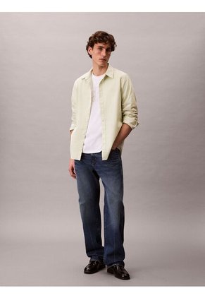 Camiseta Blanca Con Monograma Calvin Klein