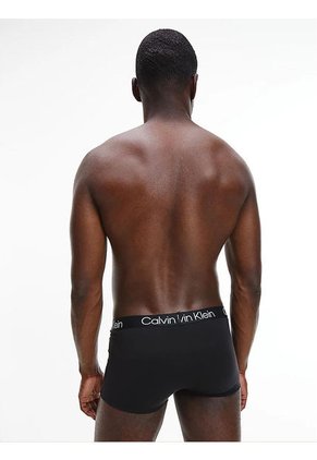 Boxer Algodón Trunk 3 Piezas Hombre Negro Calvin Klein