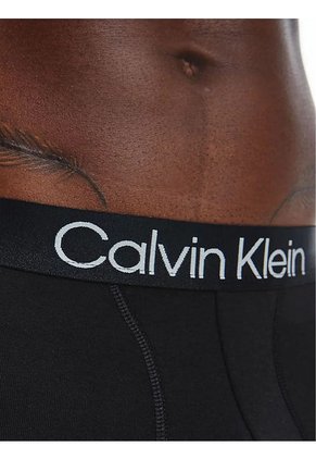 Boxer Algodón Trunk 3 Piezas Hombre Negro Calvin Klein