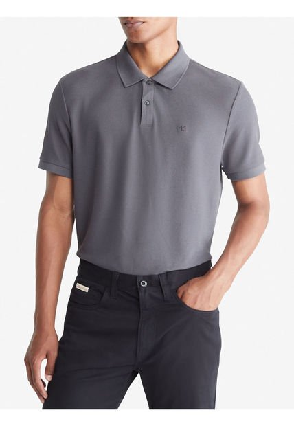 Polo Clásico De Pique Refinado Calvin Klein