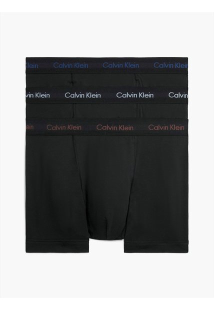 Pack De 3 Boxer Trunk Negros  - Cotton Stretch Calvin Klein