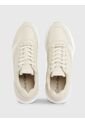 Tenis Gris Runner Lace Up Con Monograma Calvin Klein de Calvin Klein