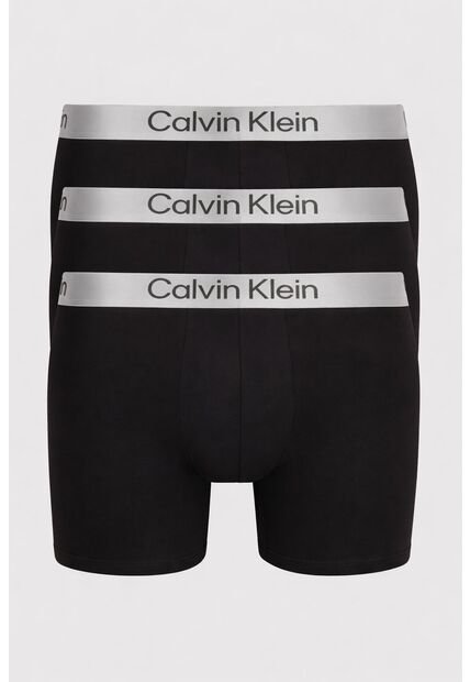 Pack Multicolor De 3 Bóxers Sueltos Largos - Micro Stretch Calvin Klein
