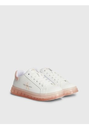 Tenis Con Cordones Niña Blanco Calvin Klein