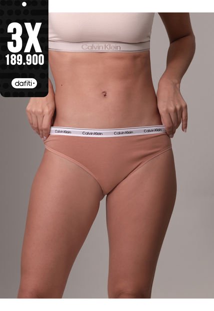 Pantie Estilo Brazilian  - Modern Logo Calvin Klein