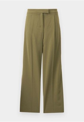Pantalón Verde Recto De Sarga Tailored Calvin Klein
