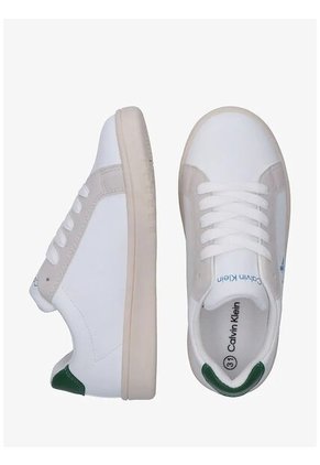 Tenis Multicolor De Corte Bajo Con Cordones Calvin Klein