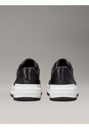 Tenis Negro Low Cut Con Cordones Para Niñas Calvin Klein