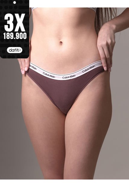 Tanga Rosada - Modern Logo Calvin Klein