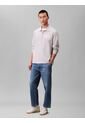 Polo Gris De Manga Larga Con Tejido Sacos / Saco Tejido Grueso Aterciopelado Calvin Klein de Calvin Klein