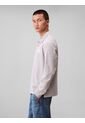 Polo Gris De Manga Larga Con Tejido Sacos / Saco Tejido Grueso Aterciopelado Calvin Klein de Calvin Klein