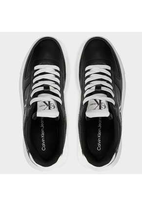 Tenis Multicolor Chunky Cupsole De Cuero Calvin Klein