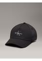 Gorra Negra De Sarga Con Cálida Felpa Calvin Klein de Calvin Klein
