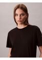 Camiseta Negra Emblemática De Logo Calvin Klein de Calvin Klein