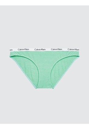 Pantie Verde En  Algodón Tipo Bikini Para Mujer Calvin Klein