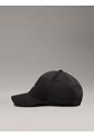 Gorra Negra De Sarga Con Cálida Felpa Calvin Klein de Calvin Klein