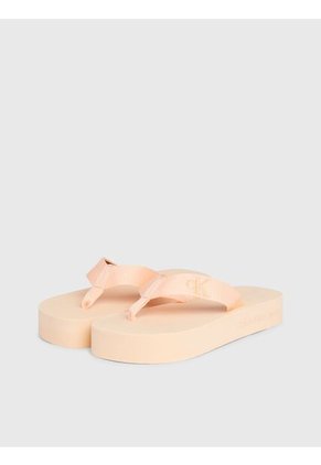 Sandalias Rosadas De Plataforma Calvin Klein