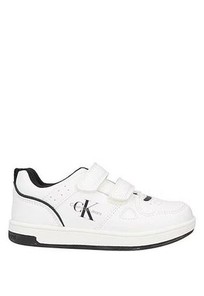 Tenis Blanco Con Doble Velcro Para Niño Calvin Klein