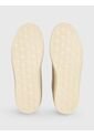 Tenis Beige De Cuero Con Logo Lateral Calvin Klein de Calvin Klein