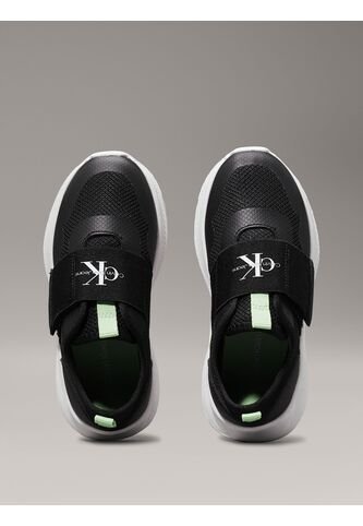 Tenis Negro Niña Con Banda Elástica Calvin Klein Calvin Klein