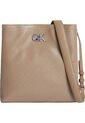 Bolso Beige Convertible Con Monograma Calvin Klein de Calvin Klein