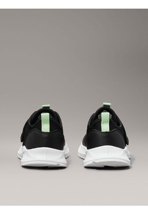 Tenis Negro Niña Con Banda Elástica Calvin Klein