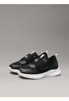 Tenis Negro Niña Con Banda Elástica Calvin Klein