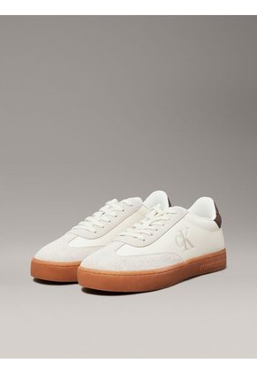 Tenis Blanco Classic De Cuero Calvin Klein