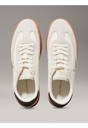 Tenis Blanco Classic De Cuero Calvin Klein