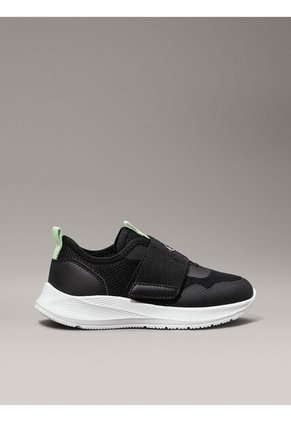 Tenis Negro Niña Con Banda Elástica Calvin Klein