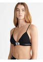 Bralette Triangular Negro De Encaje - Ck 1996 Calvin Klein de Calvin Klein