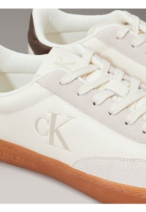 Tenis Blanco Classic De Cuero Calvin Klein