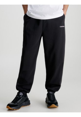 Jogger Negro De Chándal Holgado Algodón Calvin Klein Calvin Klein