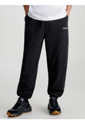 Jogger Negro De Chándal Holgado Algodón Calvin Klein