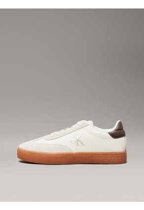Tenis Blanco Classic De Cuero Calvin Klein