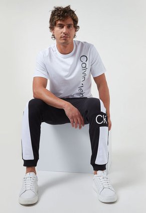Jogger Negro-Blanco Calvin Klein
