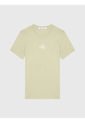 Camiseta Beige Slim Cuello Redondo Para Mujer Calvin Klein de Calvin Klein
