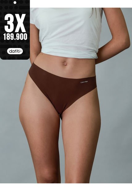 Tanga Café - Invisibles Cotton Calvin Klein
