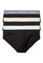 Pack Negros De 3 Calzoncillos En Algodón Calvin Klein de Calvin Klein