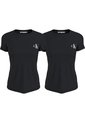 Paquete De 2 Camiseta De Corte Slim Y Diseño De Mo Calvin Klein de Calvin Klein