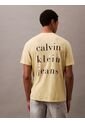 Camiseta Amarilla Classic Crewneck Calvin Klein de Calvin Klein