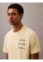 Camiseta Amarilla Classic Crewneck Calvin Klein de Calvin Klein