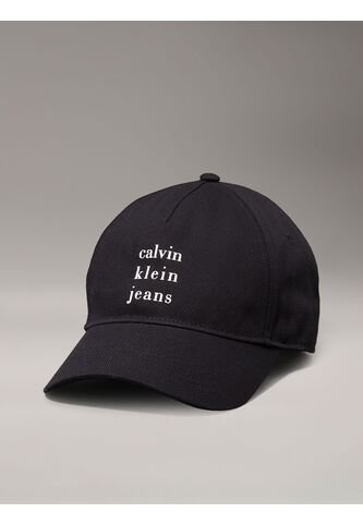 Gorra Negra Logo Graphic Print Baseball Calvin Klein Calvin Klein