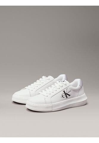 Tenis Blanco Chunky De Cuero Calvin Klein Calvin Klein