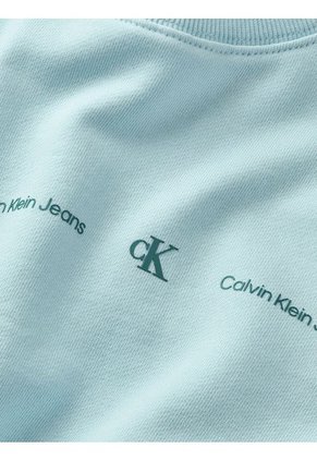 Saco Verde Regular Estilo Minimalista Para Niño Calvin Klein