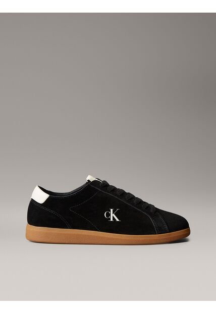 Tenis Negro Cupsole De Cuero Calvin Klein